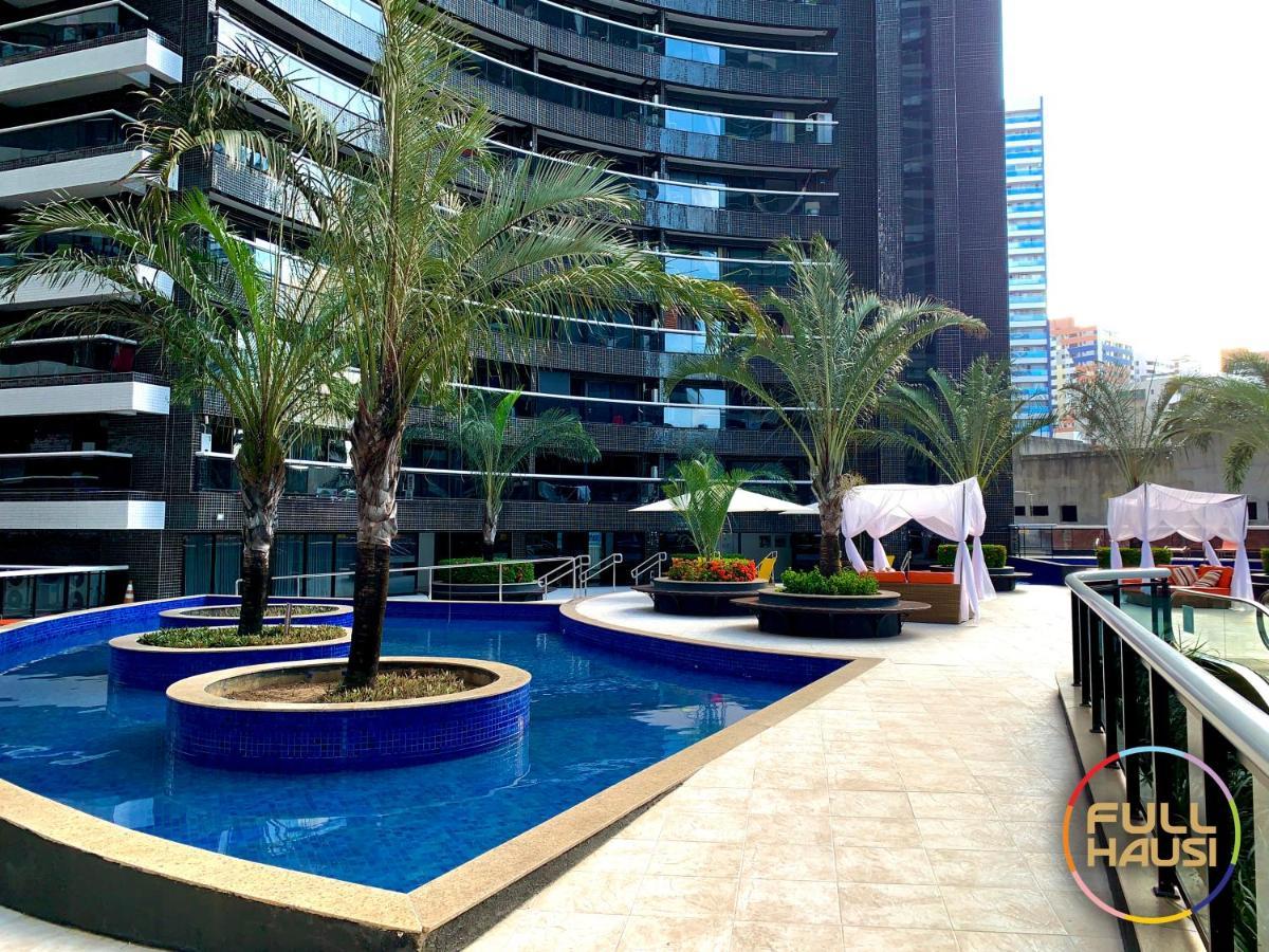 Landscape Flat Alto Padrao Condominio Na Beira Mar Fortaleza  Exteriör bild